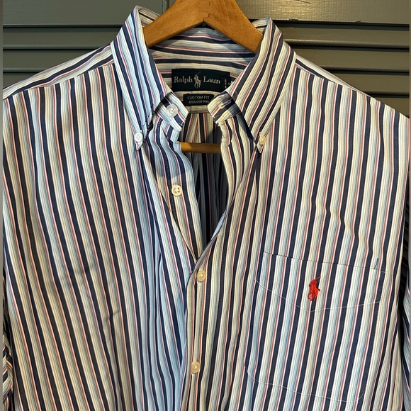 Ralph Lauren Striped Oxford - Picture 1 of 5